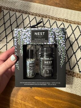 New NEST Fragrances Wisteria Blue Eau de Parfum & Scented Bubbles 2-Piece Set